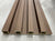 Décor Slat Wall Panels in Wood Look finish-PWC Plastic Waterproof