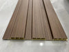 Décor Slat Wall Panels in Wood Look finish-PWC Plastic Waterproof