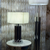 Modern Table Lamps with matching Floor Lamps –A145-46 Chrome & Gold