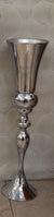 Home Décor Flower Vase in three different sizes in chrome & Gold-9832