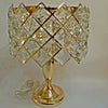 Crystal & Metal Table & Free Standing Lamp 58115F