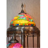 Turkish Floor Lamp with colourful 7 & 9globes in different sizes-ZQF011-9globs ZQF002/7globs-Moroccon