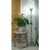 Cupped full metallic body standing lamp [F372S]