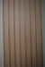 Décor Slat Wall Panels in Wood Look finish-PWC Plastic Waterproof