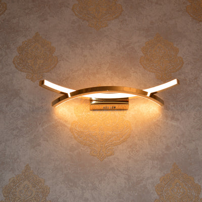 Warm LED Wall Lights-MB220523-Chrome & Gold