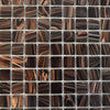 Glitter Bronze Marble Effect Mosaic Tiles-330*330*8mm-10sheets-1m2