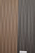 Décor Slat Wall Panels in Wood Look finish-PWC Plastic Waterproof