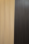 Décor Slat Wall Panels in Wood Look finish-PWC Plastic Waterproof