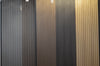 Décor Slat Wall Panels in Wood Look finish-PWC Plastic Waterproof