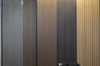 Décor Slat Wall Panels in Wood Look finish-PWC Plastic Waterproof