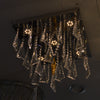 Crystal Model Flushmount Ceiling Light Silver-9400-400*400