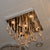 Crystal Model Flushmount Ceiling Light Silver-9400-400*400