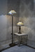 Handmade Brown & White shade Tiffany Table Lamp & Floor Lamp