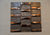 Rosegold Shimmering Glass & Aluminium Mosaic Tiles-300*300*8mm-11sheets-1m2-JH14-B