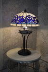 Handmade Rectangle Glass shade Tiffany Table Lamp & Floor Lamp