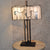 Handmade Rectangle Glass shade Tiffany Table Lamp & Floor Lamp