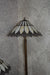 Handmade Brown & White shade Tiffany Table Lamp & Floor Lamp