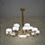 Crystal Glob Floor Lamp & Table lamp with Colour Changing feature-2113