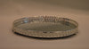 Set of 3pcs Silver Serving Tray/platter Mirrored Modern Design Round shape