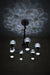 Modern Crystal Globe Pendant Ceiling Lights  Gold / Silver-2176-6Head