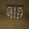 Crystal Model Flushmount Ceiling Light Silver-9400-400*400