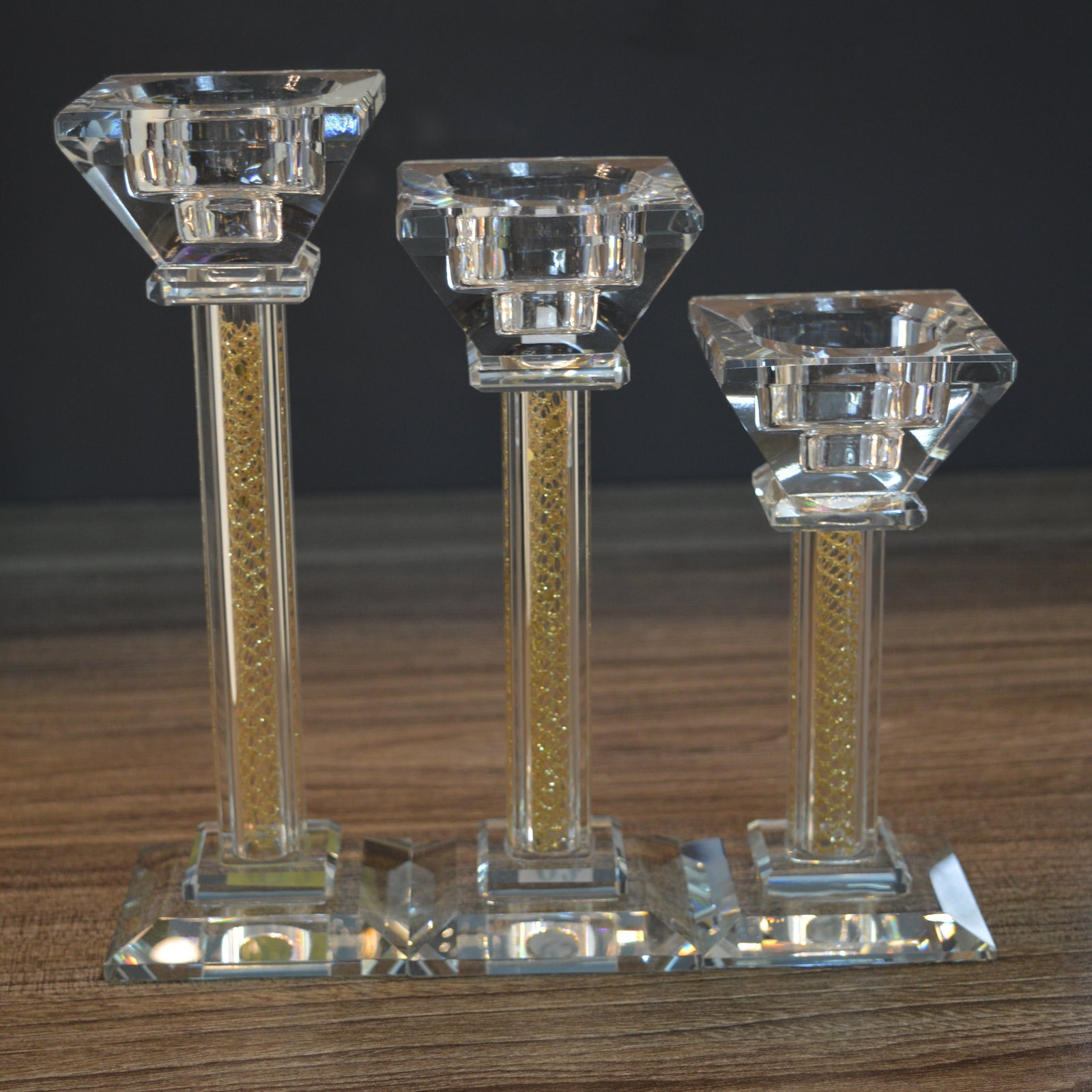 Crystal Candle Holders/Candlesticks for Home Décor available in different size and designs