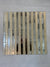 Gold Designed & Mirror Rectangle Glass Mosaic Tiles-300*300*8mm-11sheets-1m2