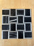 Silver Grey Metal Glass Mosaic Tiles