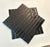 Black Rectangle Strip Glass Mosaic Tiles-300*300*8mm-11sheets-1m2-DZ3302