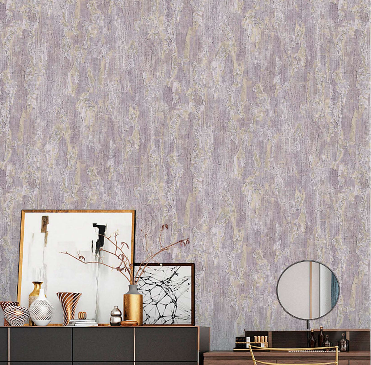 Abstract Pattern Modern Double Width wallpaper in 3 different colours-15mtr Length and 1mtr Width-VA15304,05,08 &amp; 10