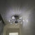 Crystal upward Cone Modern Ceiling Lights in Gold / Silver-2109