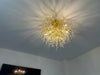 Pendant-Glass Rain Drop Gold Pendant Ceiling Light-A3139/500, 800 & 1000*500