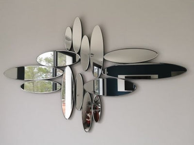 Oval Decor Wall Mirror - AM249