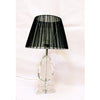 Elliptic crystallic table lamp with strong crystallic base [F080]