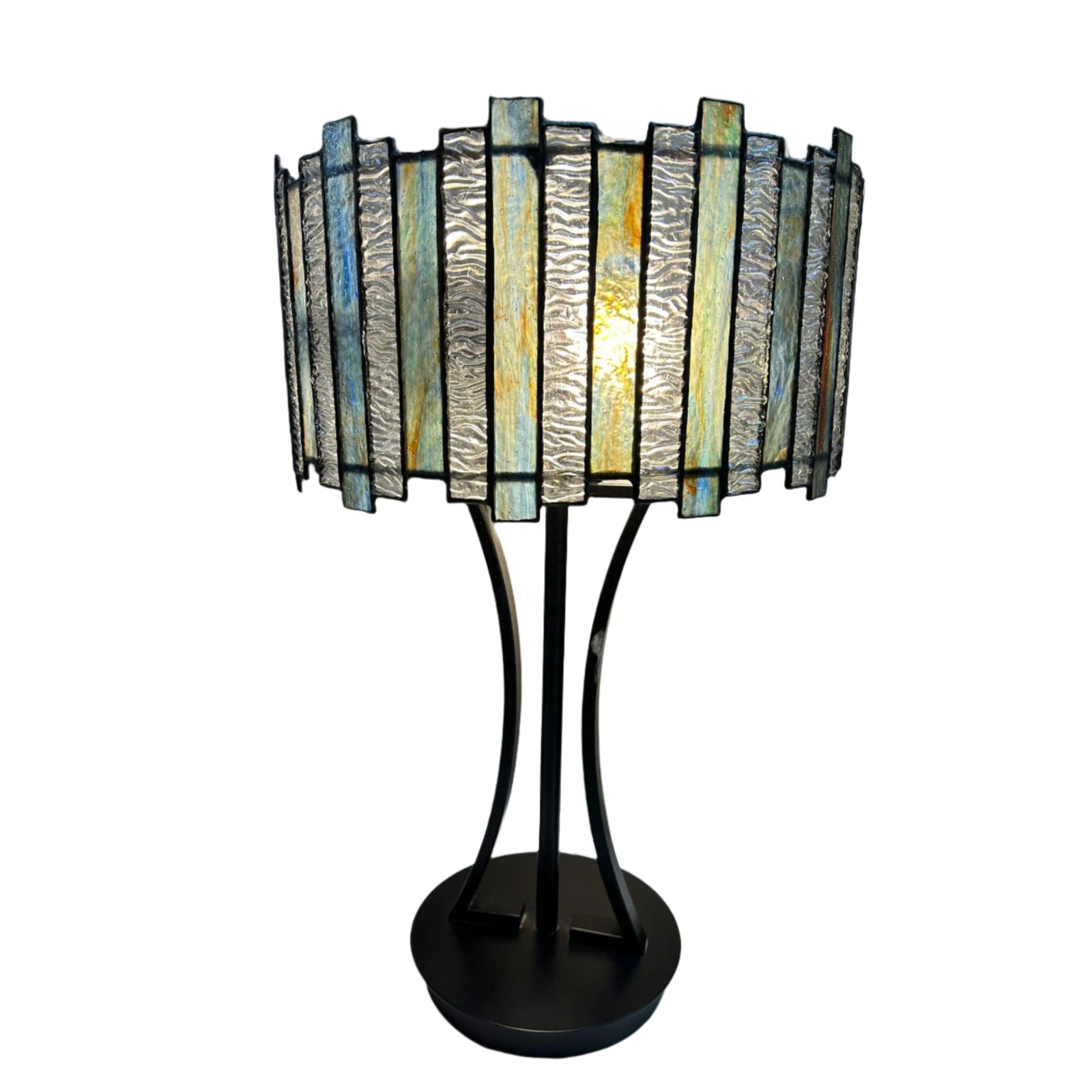 Handmade Tiffany Glass Medium Table Lamp (1)