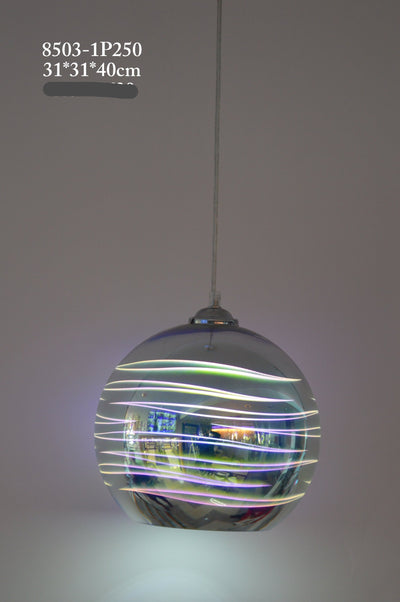 3D Multicolour Adjustable Globe pendant ceiling lights