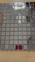 Mirrored Silver Aluminium Ceramic Mosaic Tiles-300*300*8mm-11sheets-1m2