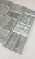 Silver Grey Metal Glass Mosaic Tiles