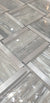 Silver Grey Metal Glass Mosaic Tiles