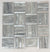 Silver Grey Metal Glass Mosaic Tiles