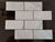 White & Grey Brick Effect Rectangular Stone Mosaic Tiles | 300x300x8mm | 11=1m2