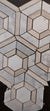 Beige,White & Grey Texture Marble Mosaic Tiles |300X300X8mm|11=1m2-Code: DZ-1