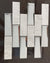 Grey Marble and Mirror Glass elegant and modern mosaic tiles-300*300*8mm-11sheets-1m2