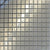 Mirrored Silver Aluminium Ceramic Mosaic Tiles-300*300*8mm-11sheets-1m2