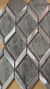 Dark Grey Rhombus Mosaic Tile