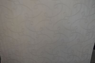 White with Silver Swirls and light shimmer Luxury Wallpapers -15mtr Length and 1mtr Width-Equal to Normal 3Rolls