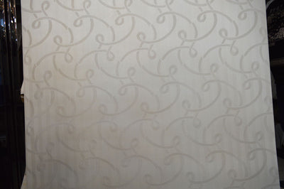 White with Silver Swirls and light shimmer Luxury Wallpapers -15mtr Length and 1mtr Width-Equal to Normal 3Rolls