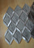 Light Grey Rhombus Mosaic Tile