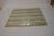 Gold Designed & Mirror Rectangle Glass Mosaic Tiles-300*300*8mm-11sheets-1m2