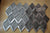 Dark Grey Rhombus Mosaic Tile